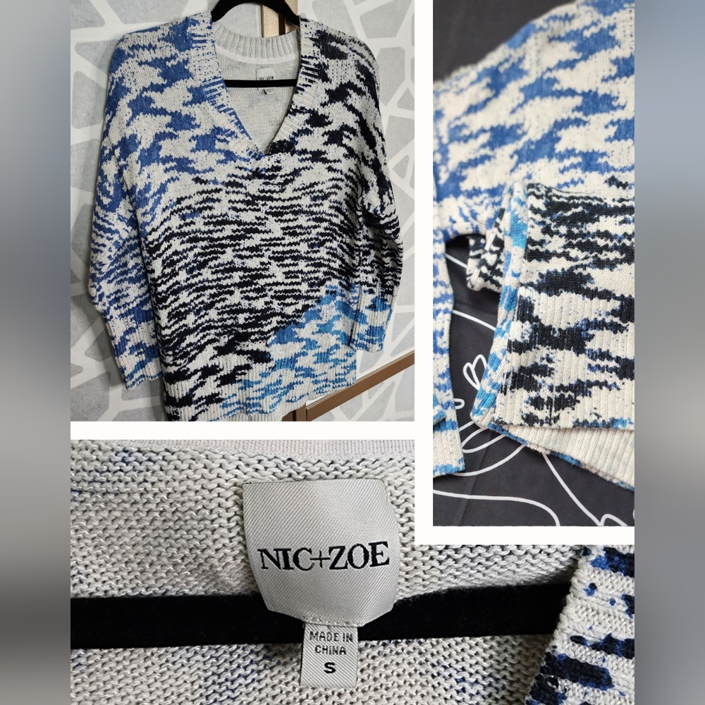 Women's Nic+Zoe Relaxed Knit Sweater | Size S